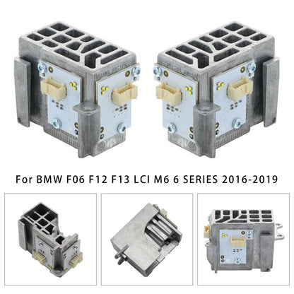2pcs Yellow Angel Eye DRL LED Module 63117394901 63117394902 For BMW F06 F12 F13 LCI M6 6 SERIES 2016-2019