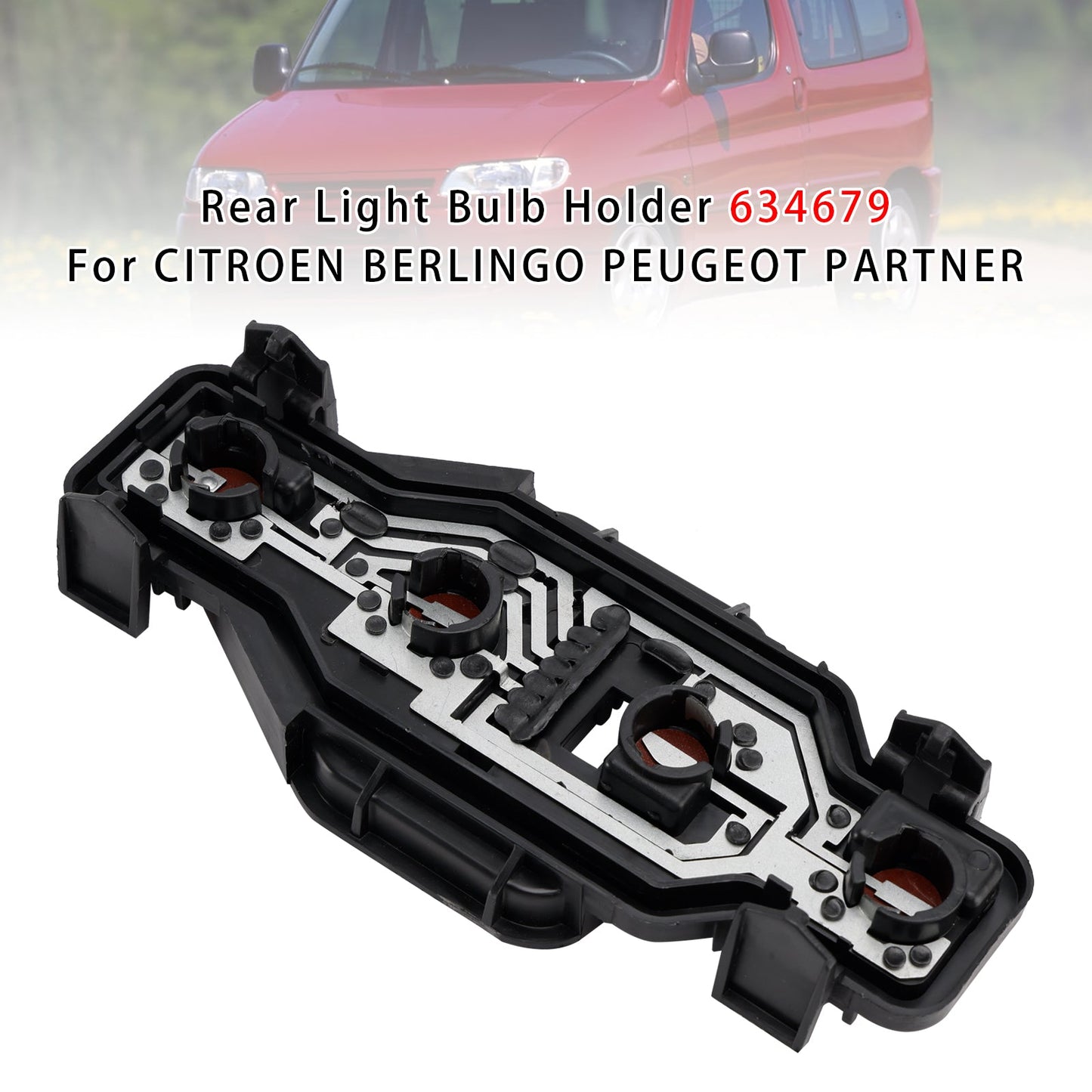 CITROEN BERLINGO PEUGEOT PARTNER 634679 Rear Light Bulb Holder