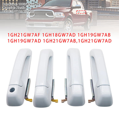 2012-2018 Dodge Ram 1500 2500 3500 4pcs Door Handles 1GH21GW7AF 1GH18GW7AD