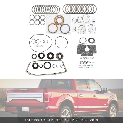6R80 Auto Transmission Master Rebuild Kit Clutch Plates For Ford Lincoln