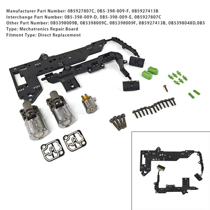 0B5 Mechatronics Repair Board  Transmission Harness Kit For Audi Tronic S4 5 6 7