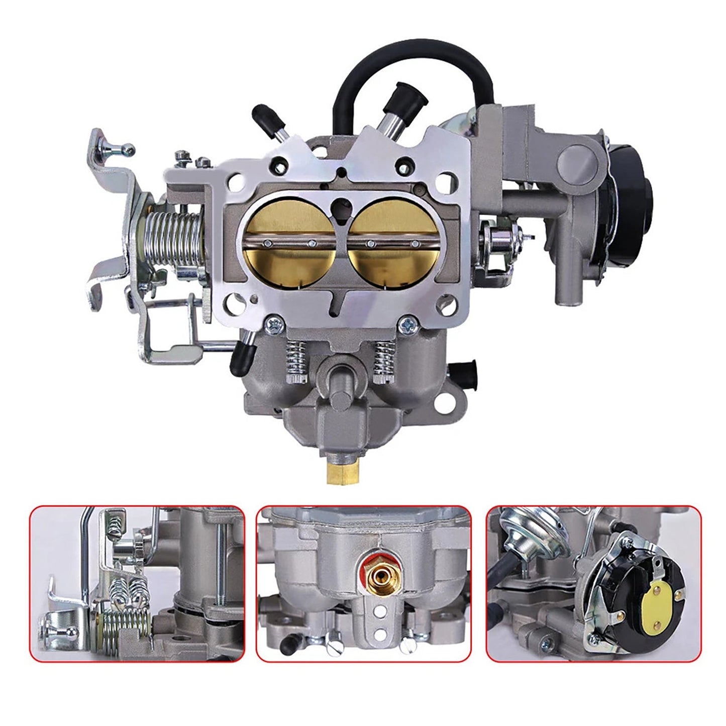 2 BBL Carburetor 1806449 For Jeep 258 4.2L CJ5 CJ7 1979-86 Wagoneer BBD Electric Choke