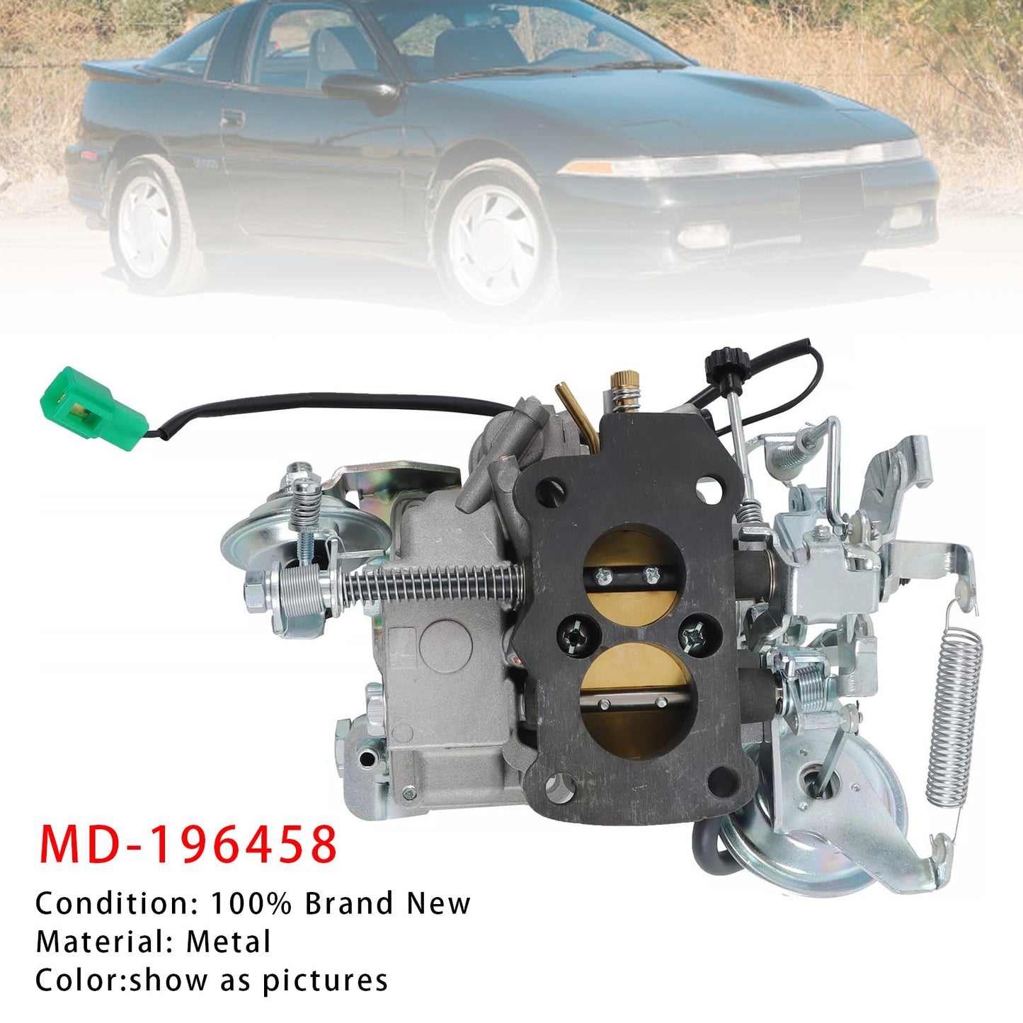 Mitsubishi 4g63 L200 Pickup L300 Gallant Talon Eclipse Carburetor MD196458