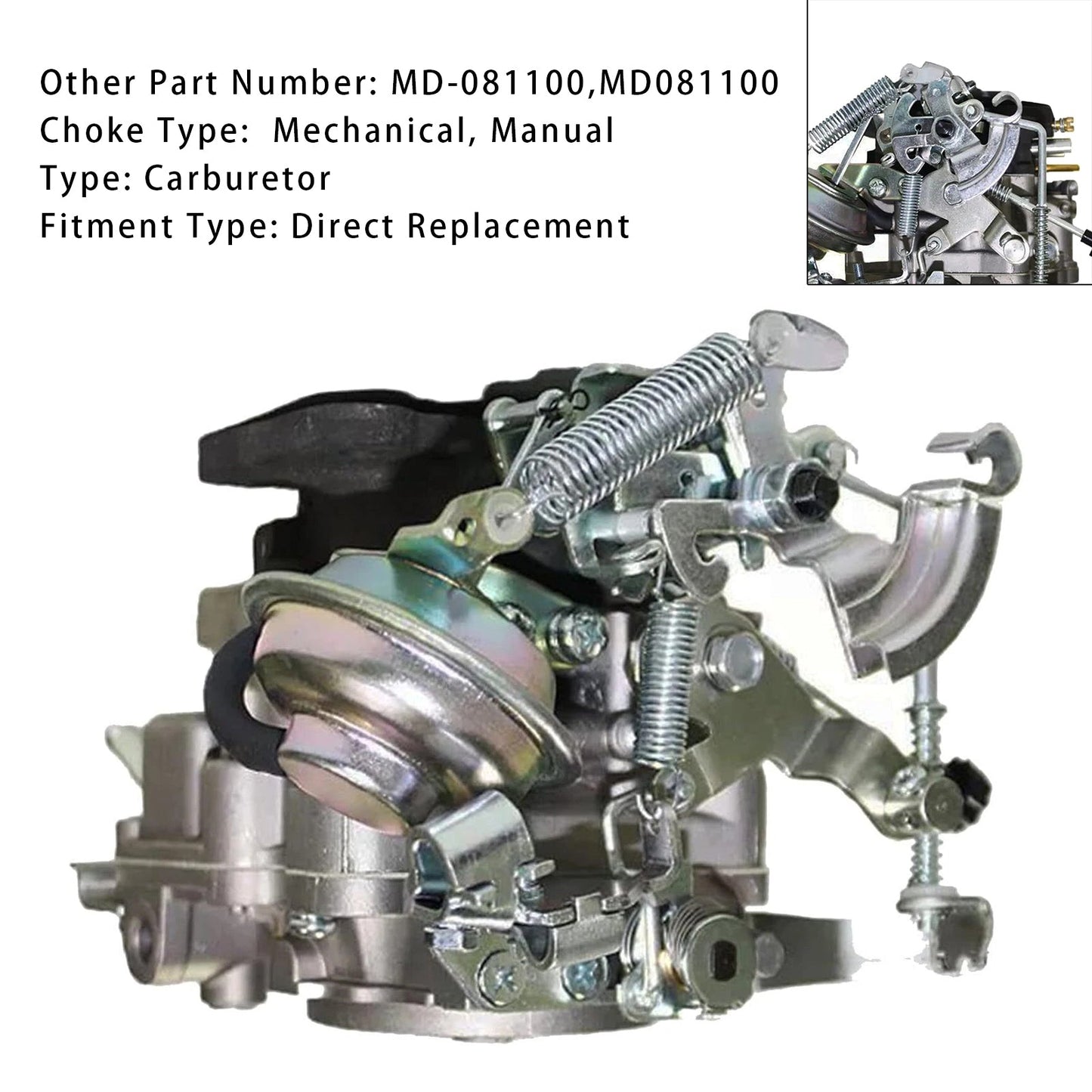 Carburetor MD081100 For Mitsubishi L300 Deluxe 1980-2000