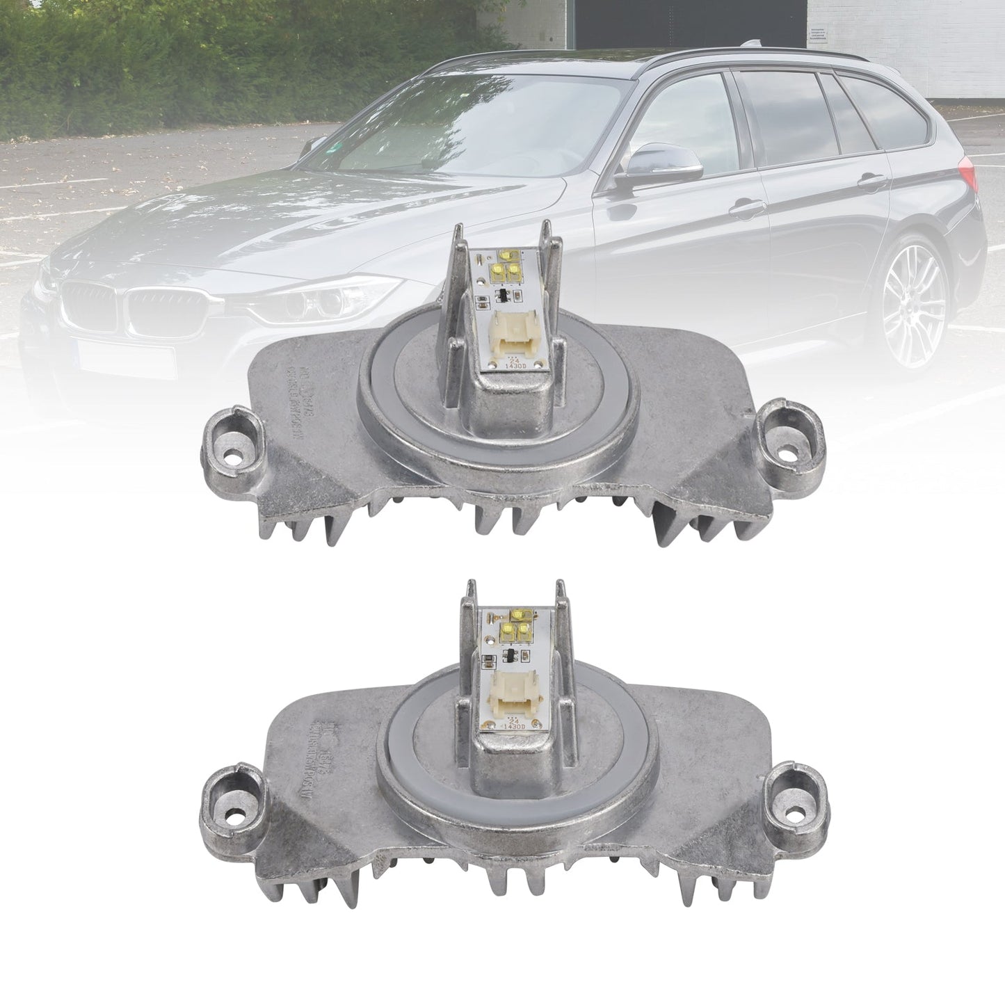 2pcs LED Angel Eyes Ring Light Module Diode 63117398766 63117311243 For BMW F30 F31 F34
