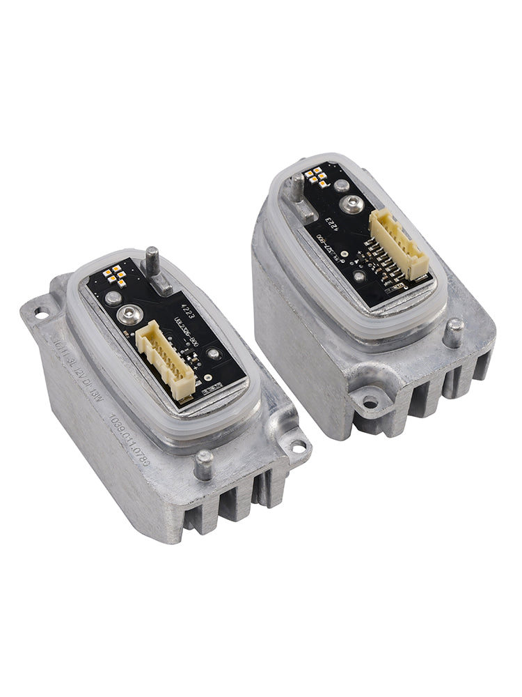 2PCS Adaptive LED Headlight Turn Signal Light 63117214942, 63117214941 For BMW 5' G30 G31 G38