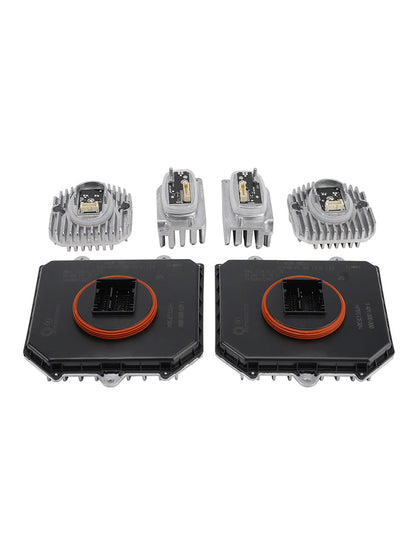 6PCS Adaptive LED Headlight Turn Signal DRL Module For BMW G30 530i 540i