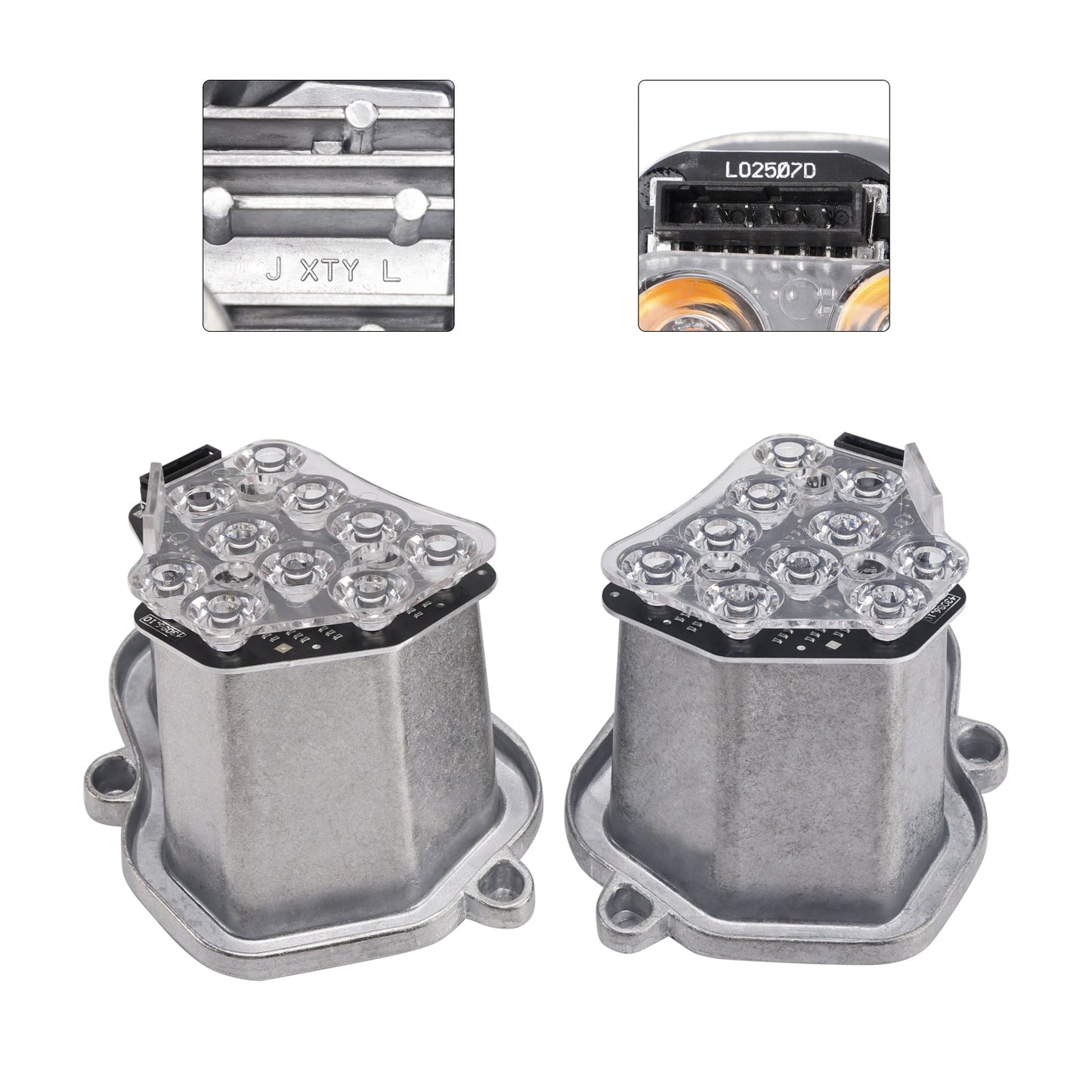 2pcs Indicator LED Module Headlight Unit 63117271901,63117271902 For BMW 5 Series F10 F18 2009-2013