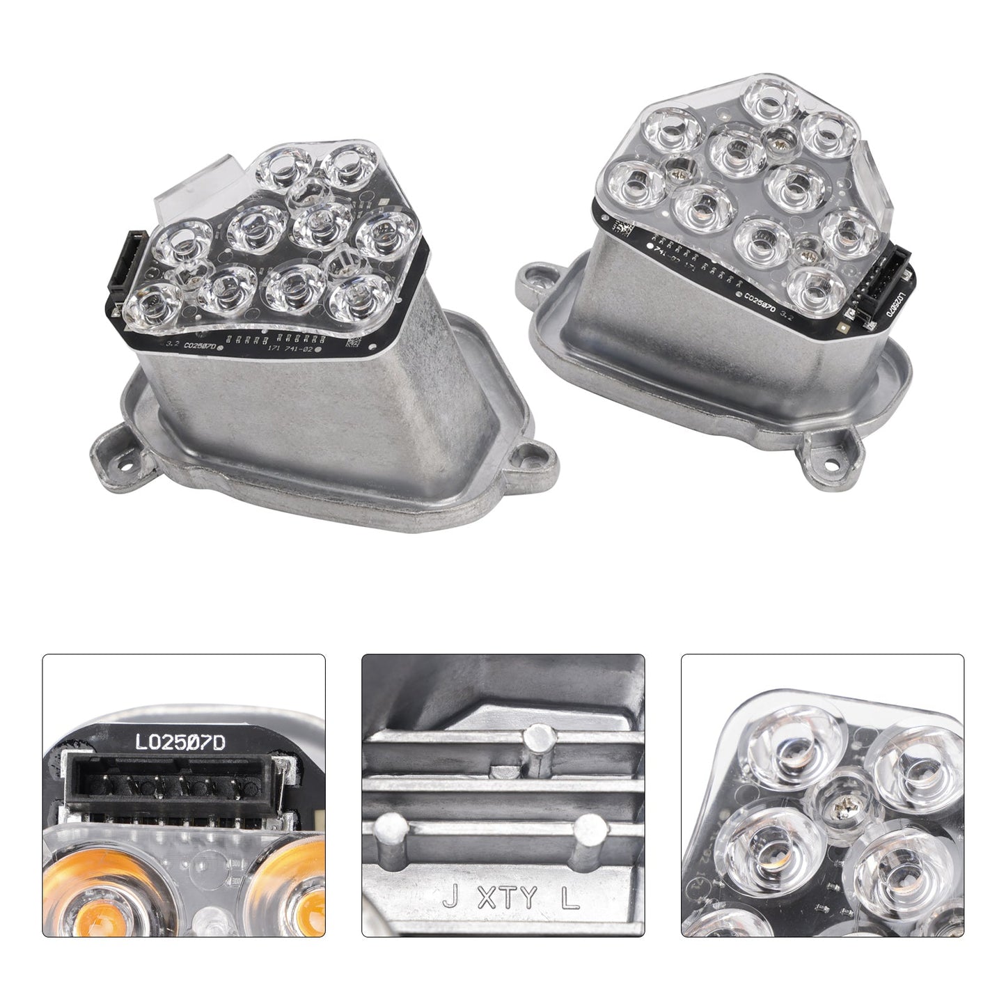 2pcs Indicator LED Module Headlight Unit 63117271901,63117271902 For BMW 5 Series F10 F18 2009-2013