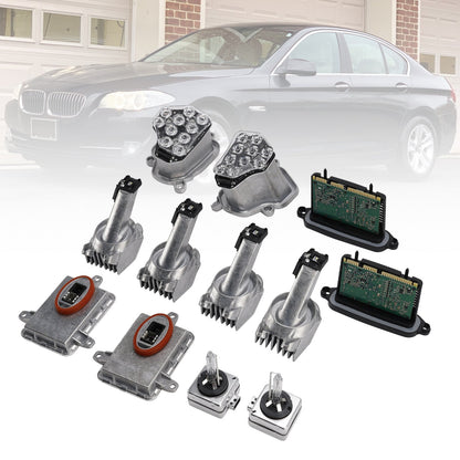 BMW 5 Series F10 F11 F07 12PCS Left+Right Power Module LED Headlight AHL