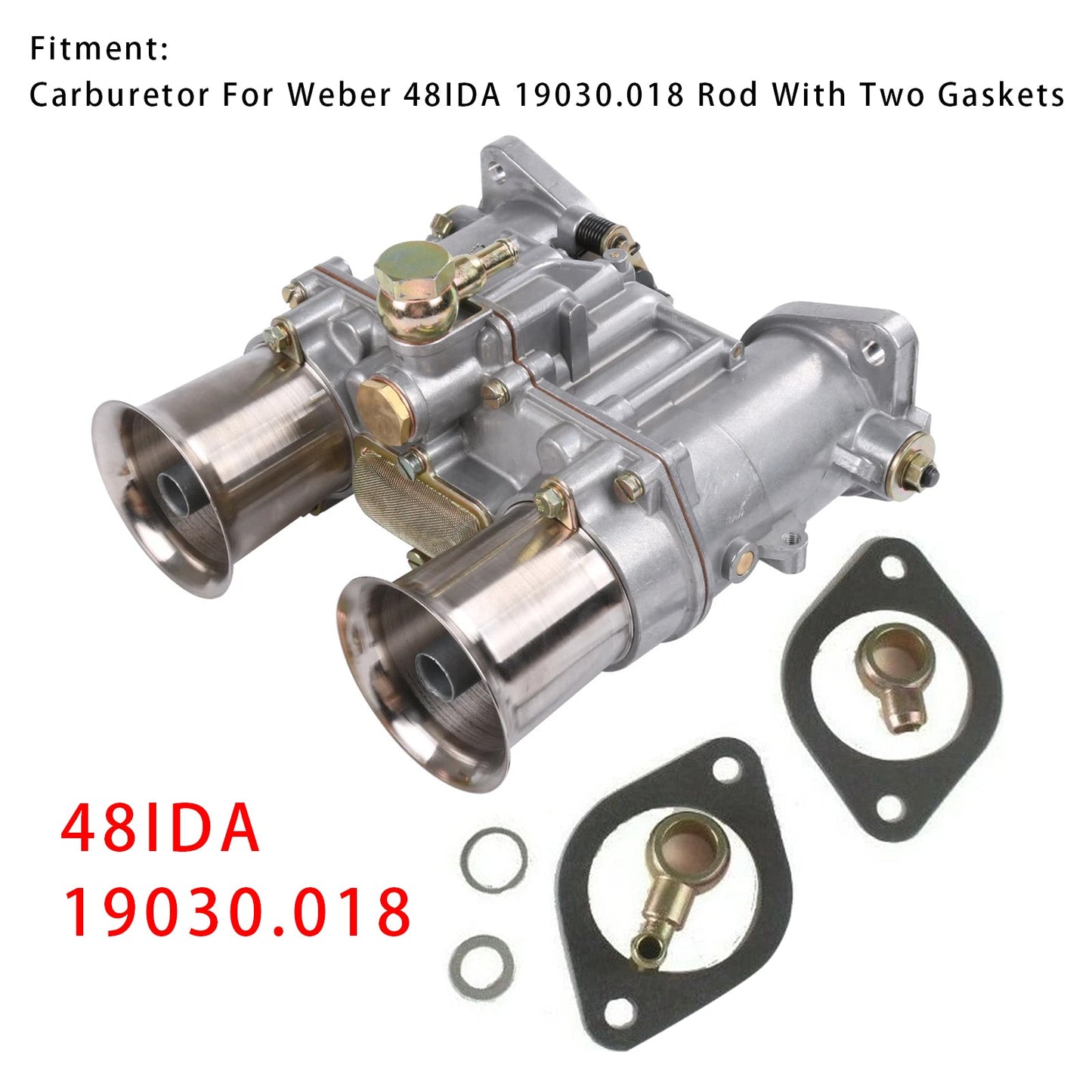 Weber 48IDA 19030.018 Rod With Two Gaskets Carburetor 19030018