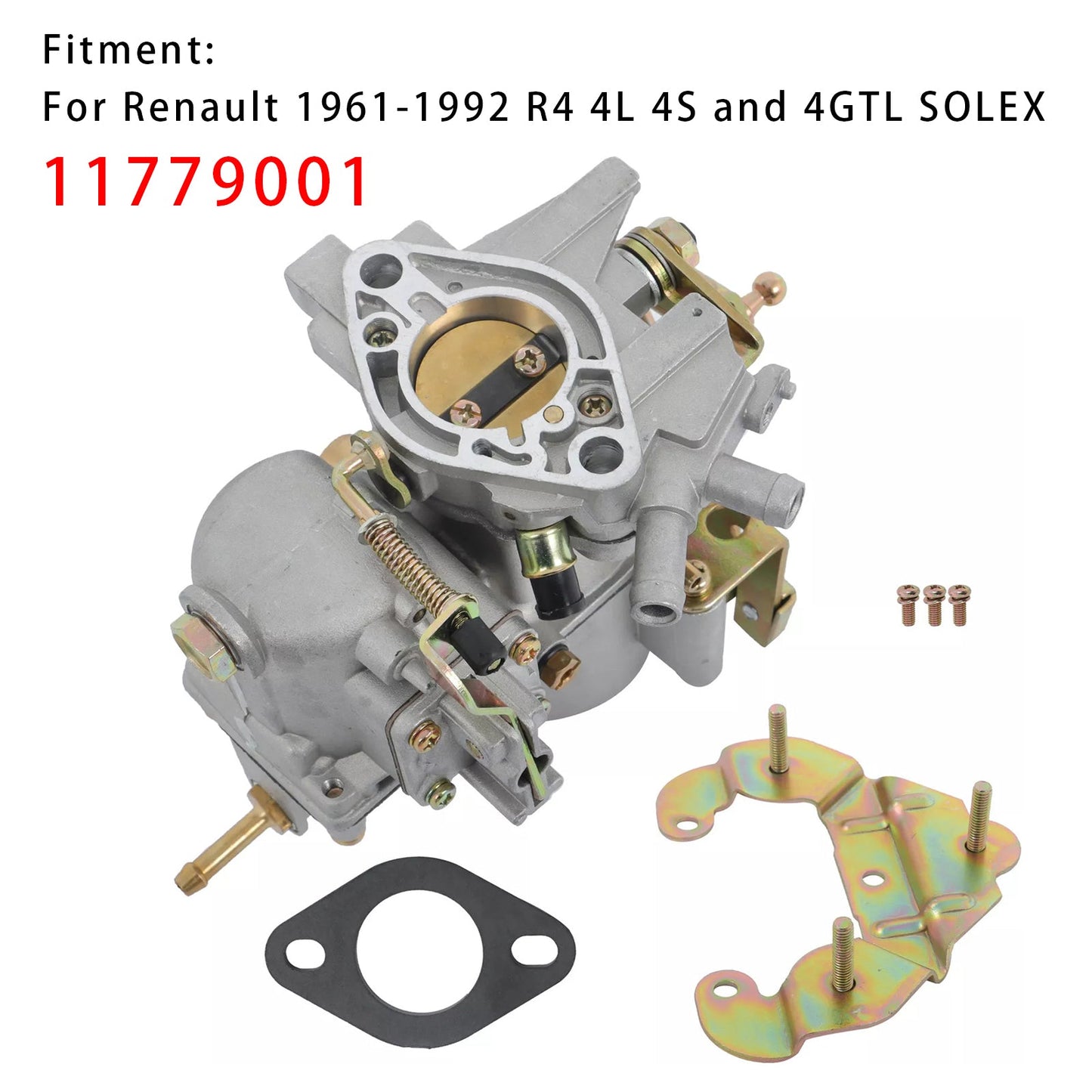 RENAULT 1961-1992 R4 4L 4S and 4GTL Carburetor 11779001 PC2770119
