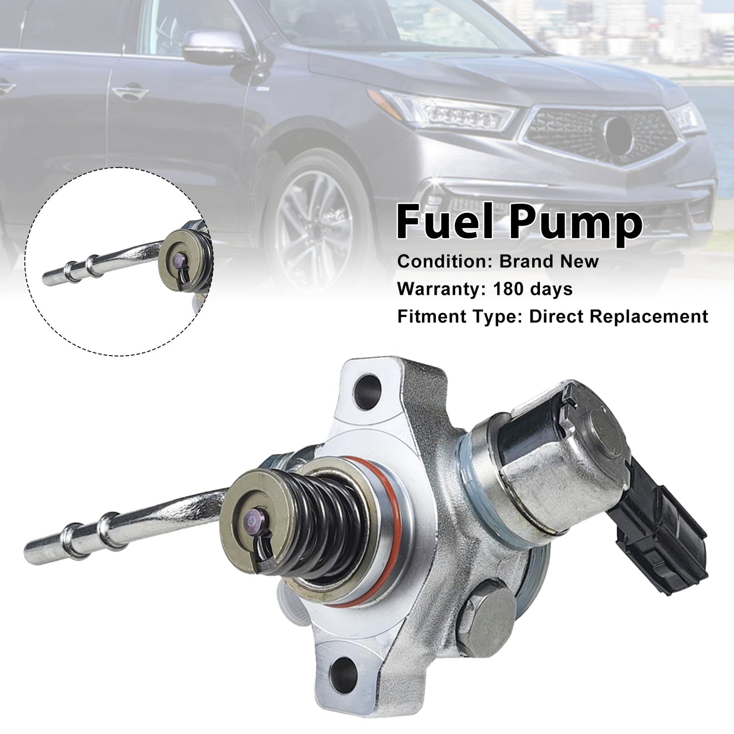 High Pressure Fuel Pump 16790-5J6-A01 Fit Acura MDX 3.5L Fit Odyssey