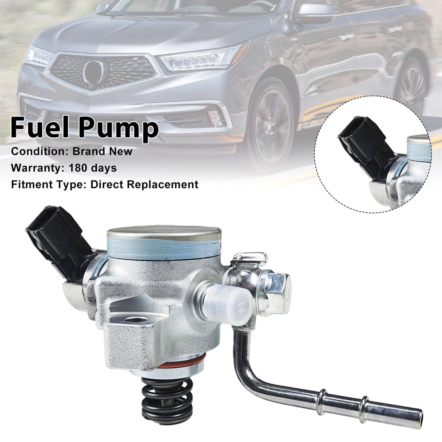 High Pressure Fuel Pump 16790-5J6-A01 Fit Acura MDX 3.5L Fit Odyssey