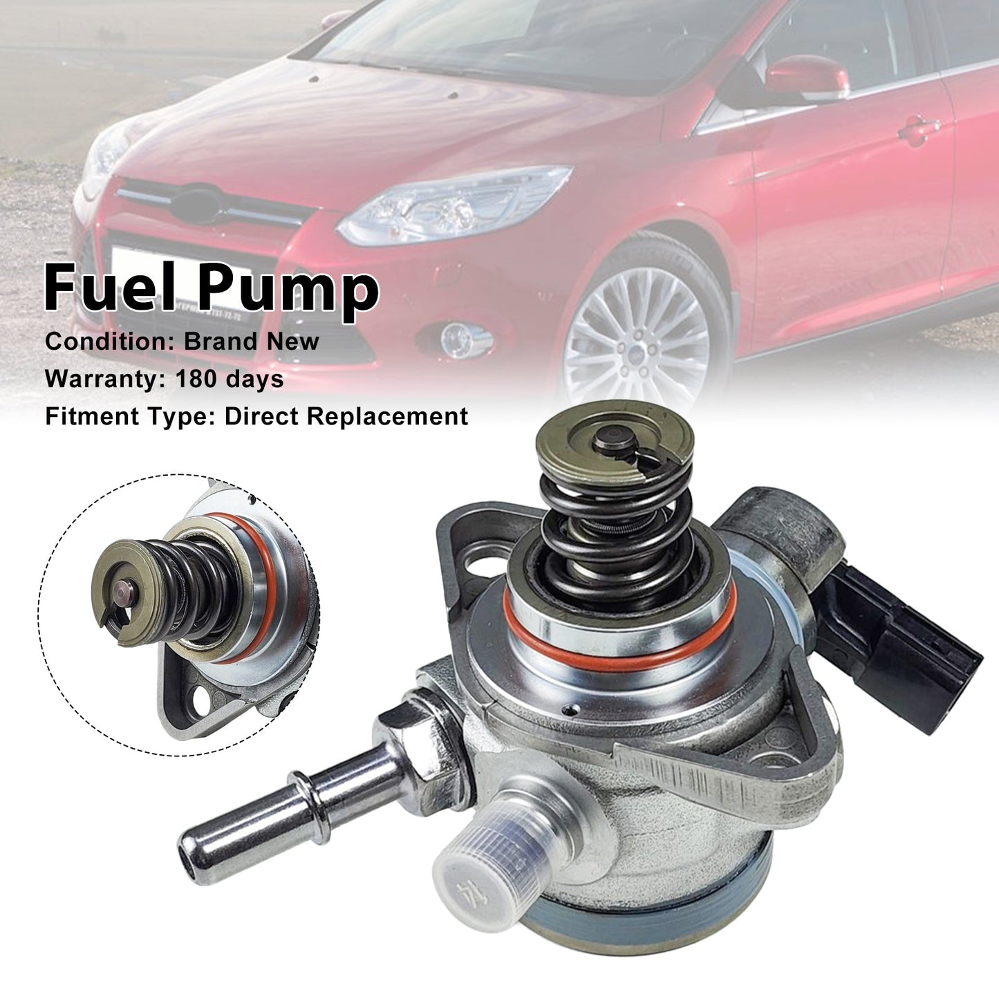 High Pressure Fuel Pump CM5E-9D376-DA Fit Ford Focus III 2.0 TDCi 2010-2020