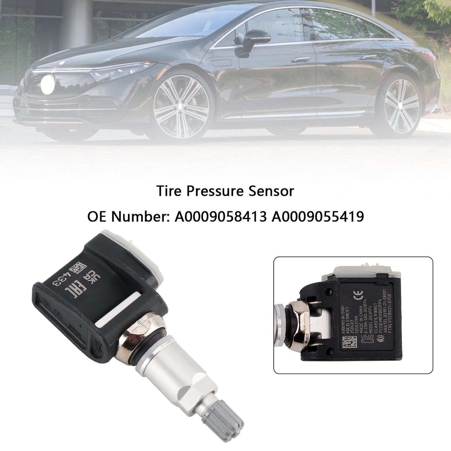 Tire Pressure Sensor A0009058413 A0009055419 For Mercedes Benz E Class W214 S214
