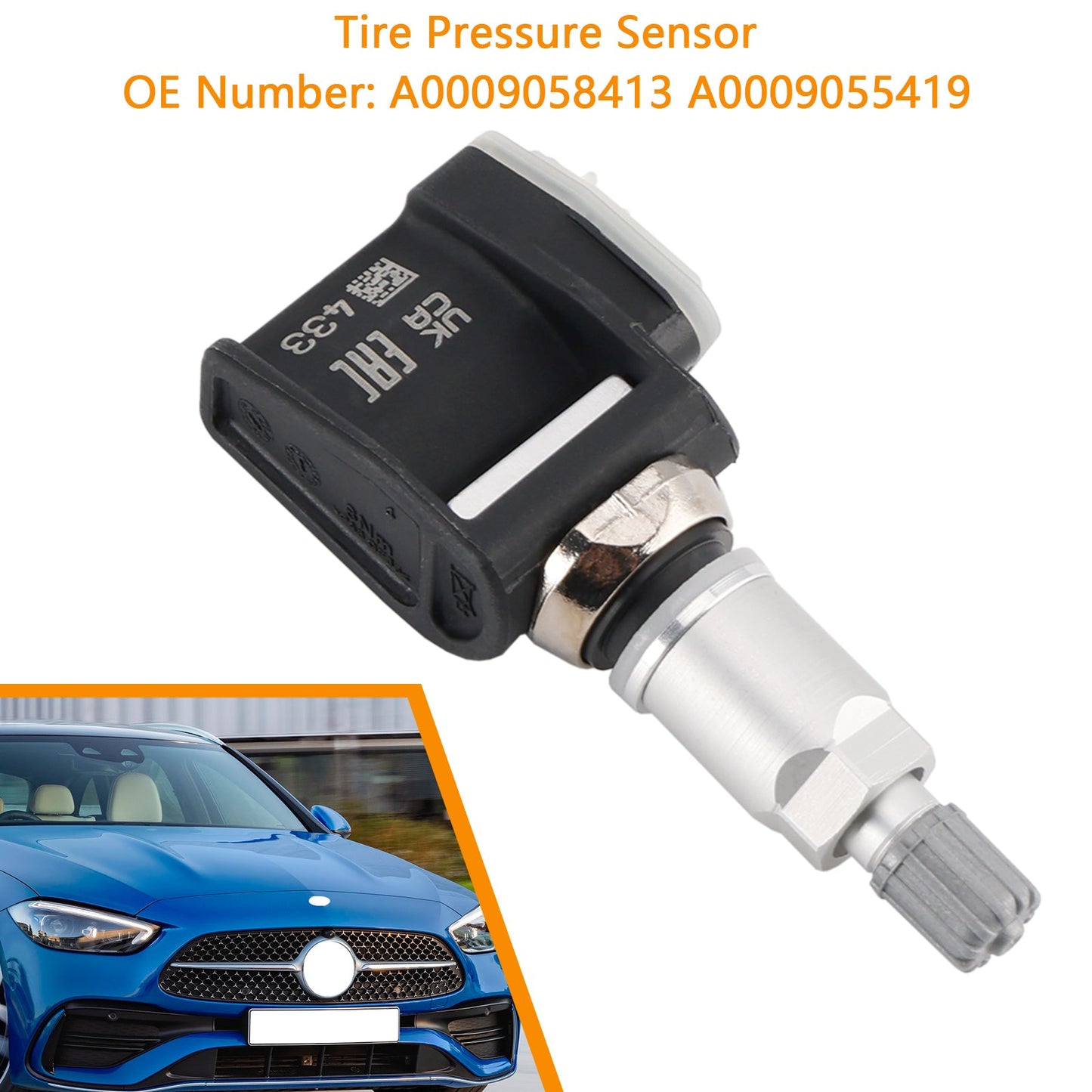 Tire Pressure Sensor A0009058413 A0009055419 For Mercedes Benz E Class W214 S214