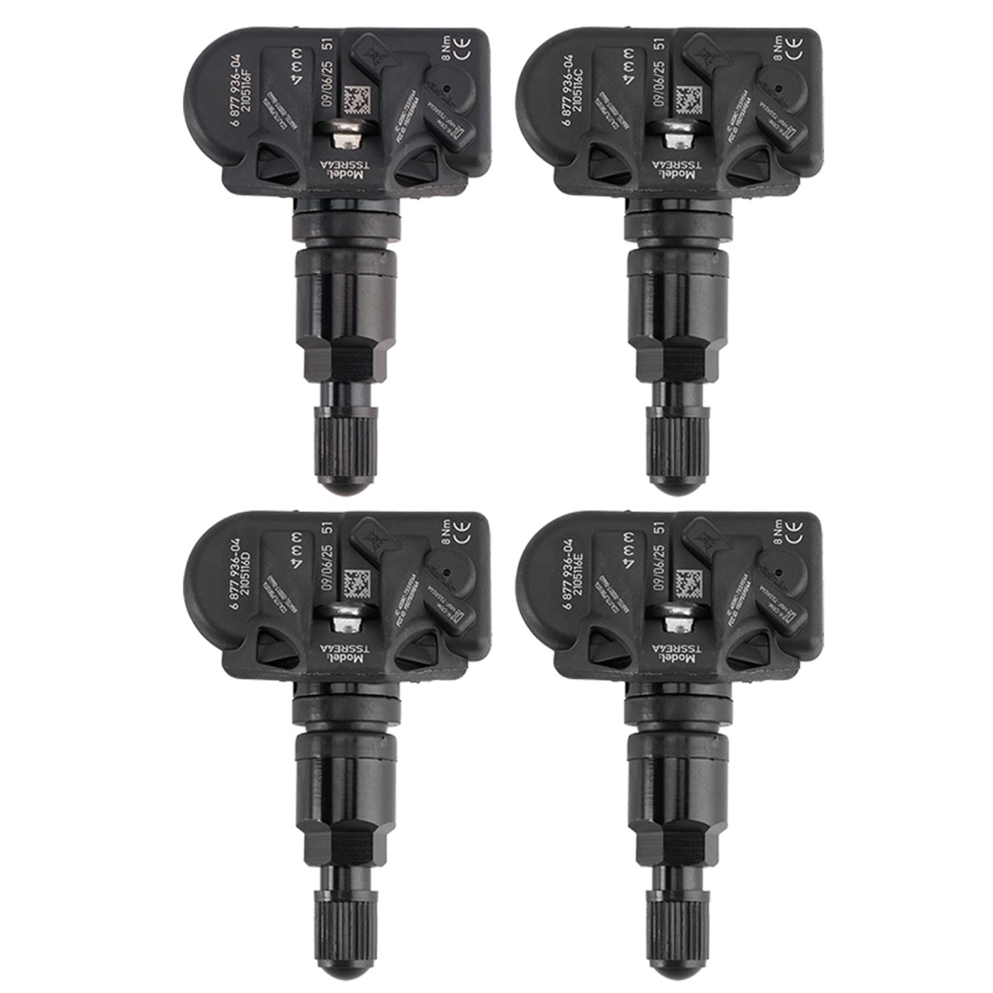 BMW 5 Series G30 G31 F40 3 Series G20 G21 6877936 4X Tire Pressure Sensor