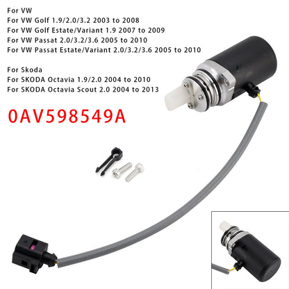 Audi SEAT Skoda Rear Differential Pump 0AV598549A