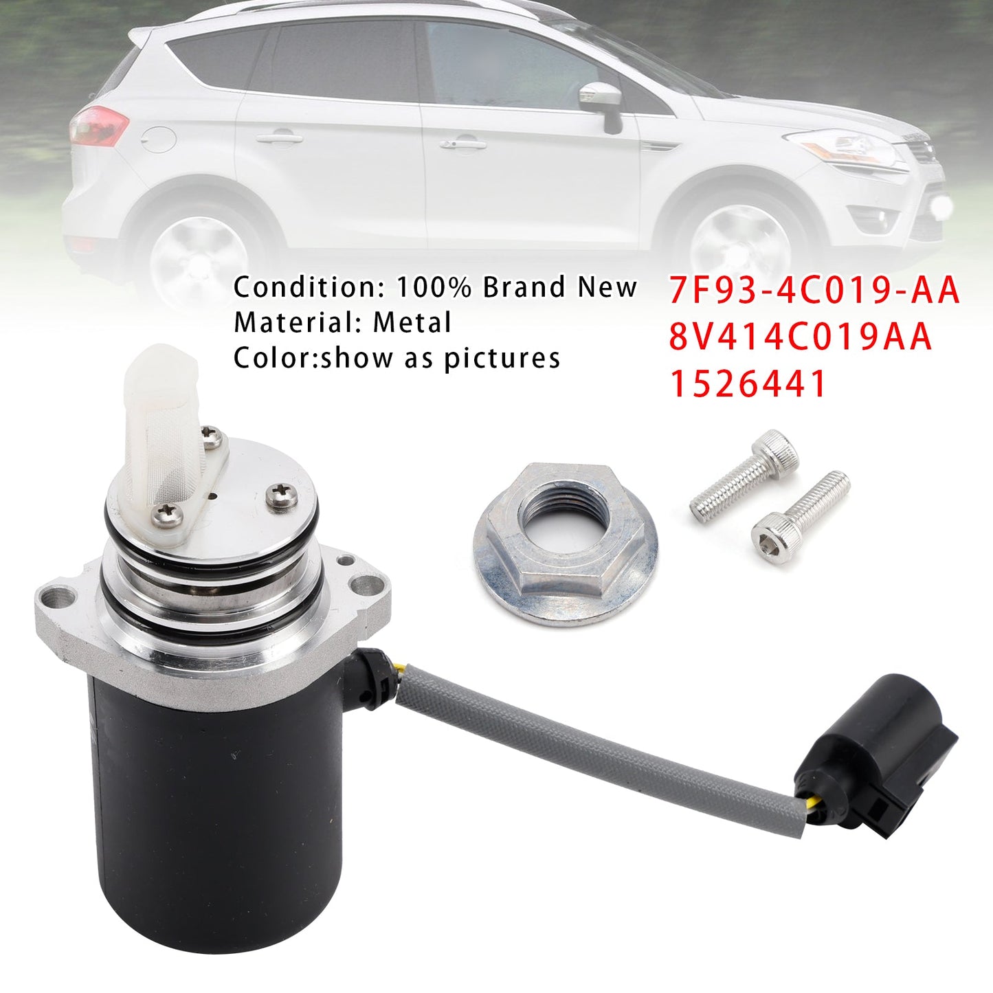 Ford Kuga 2008-2008.12 Rear Differential Pump 7F93-4C019-AA 8V414C019AA 1526441