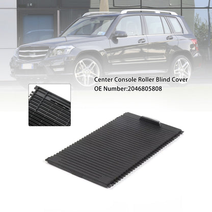2008-2015 Mercedes Benz X204 GLK Center Console Roller Blind Cover Black 2046805808