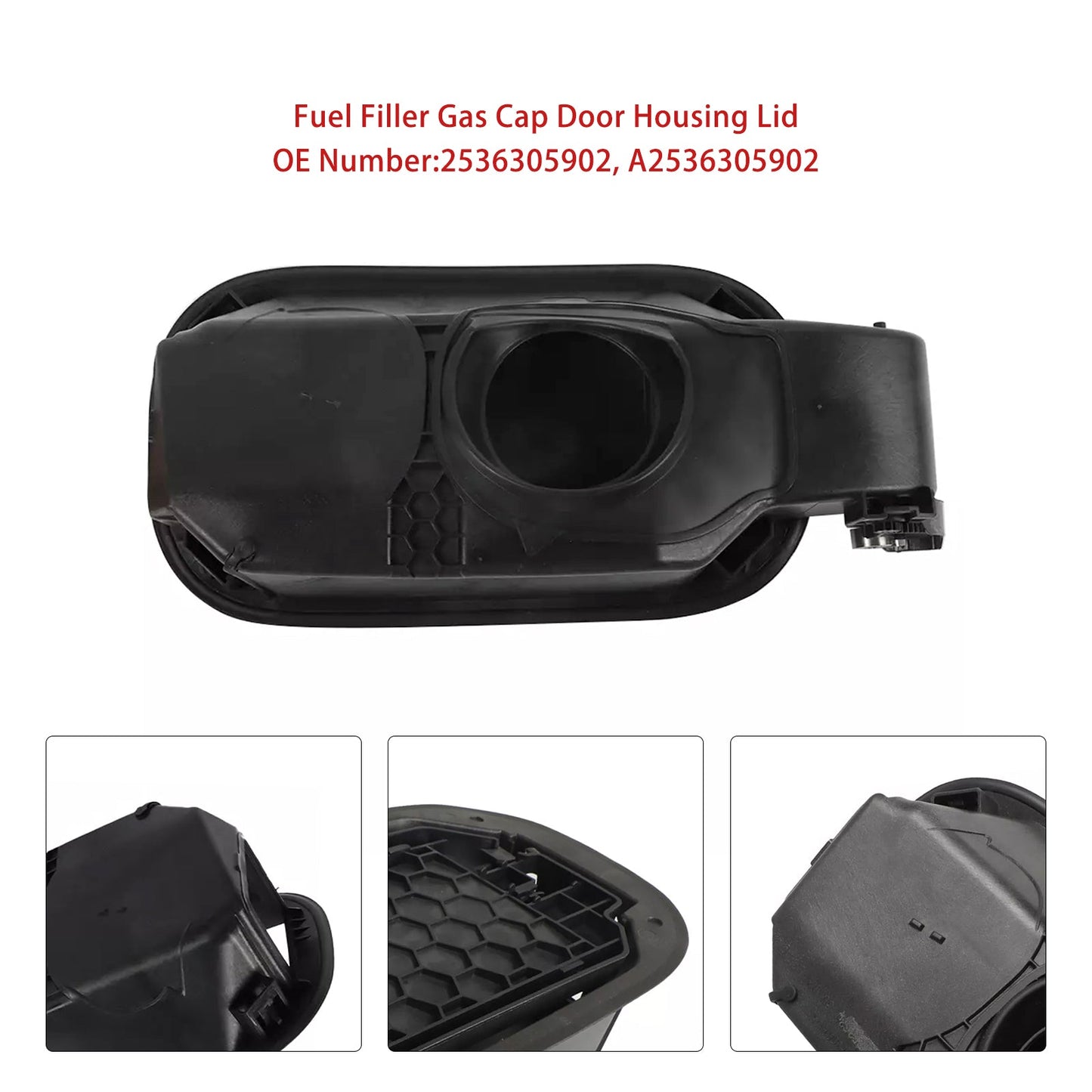 Mercedes-Benz GLC300 GLC43 AMG Fuel Filler Gas Cap Door Housing Lid 2536305902