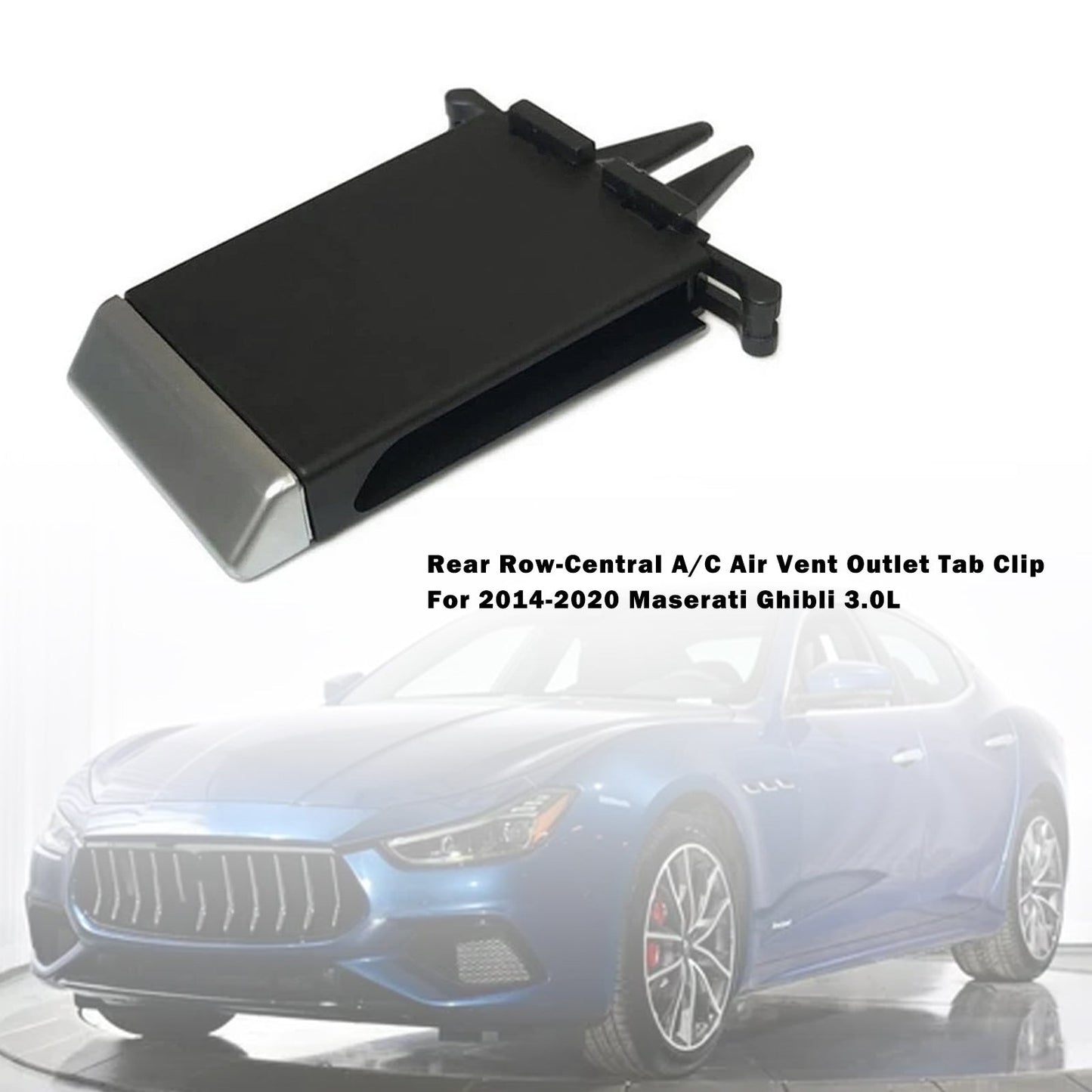 Maserati Ghibli 2014-2020 Rear Row-Central A/C Air Vent Outlet Tab Clip 670021523