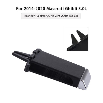 Maserati Ghibli 2014-2020 Rear Row-Central A/C Air Vent Outlet Tab Clip 670021523