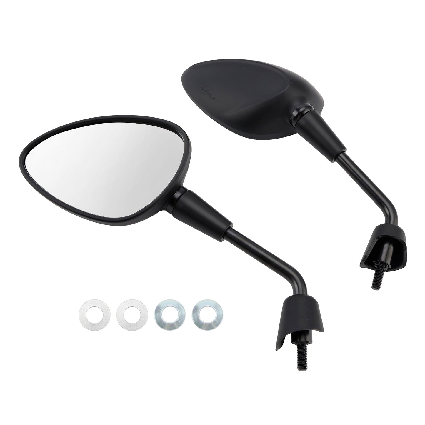 Vespa Sprint 50 125 150 Rearview Mirrors Left and Right M8 Shorty Black