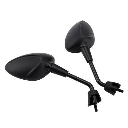 Vespa Sprint 50 125 150 Rearview Mirrors Left and Right M8 Shorty Black