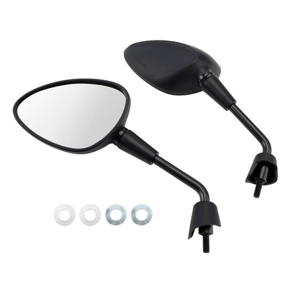 Vespa Sprint 50 125 150 Rearview Mirrors Left and Right M8 Shorty Black