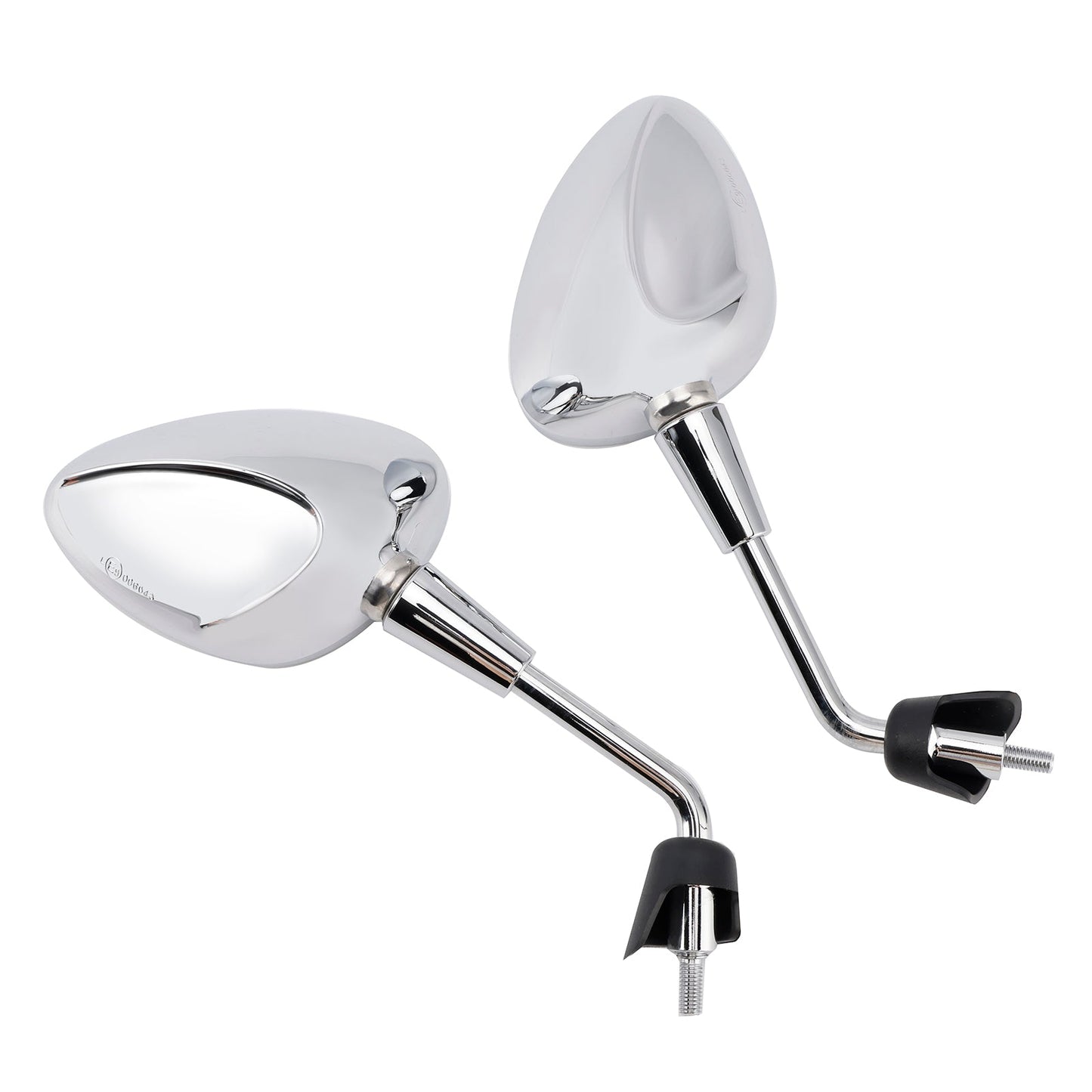 Vespa Sprint 50 125 150 Rearview Mirrors Left and Right M8 Shorty Chrome