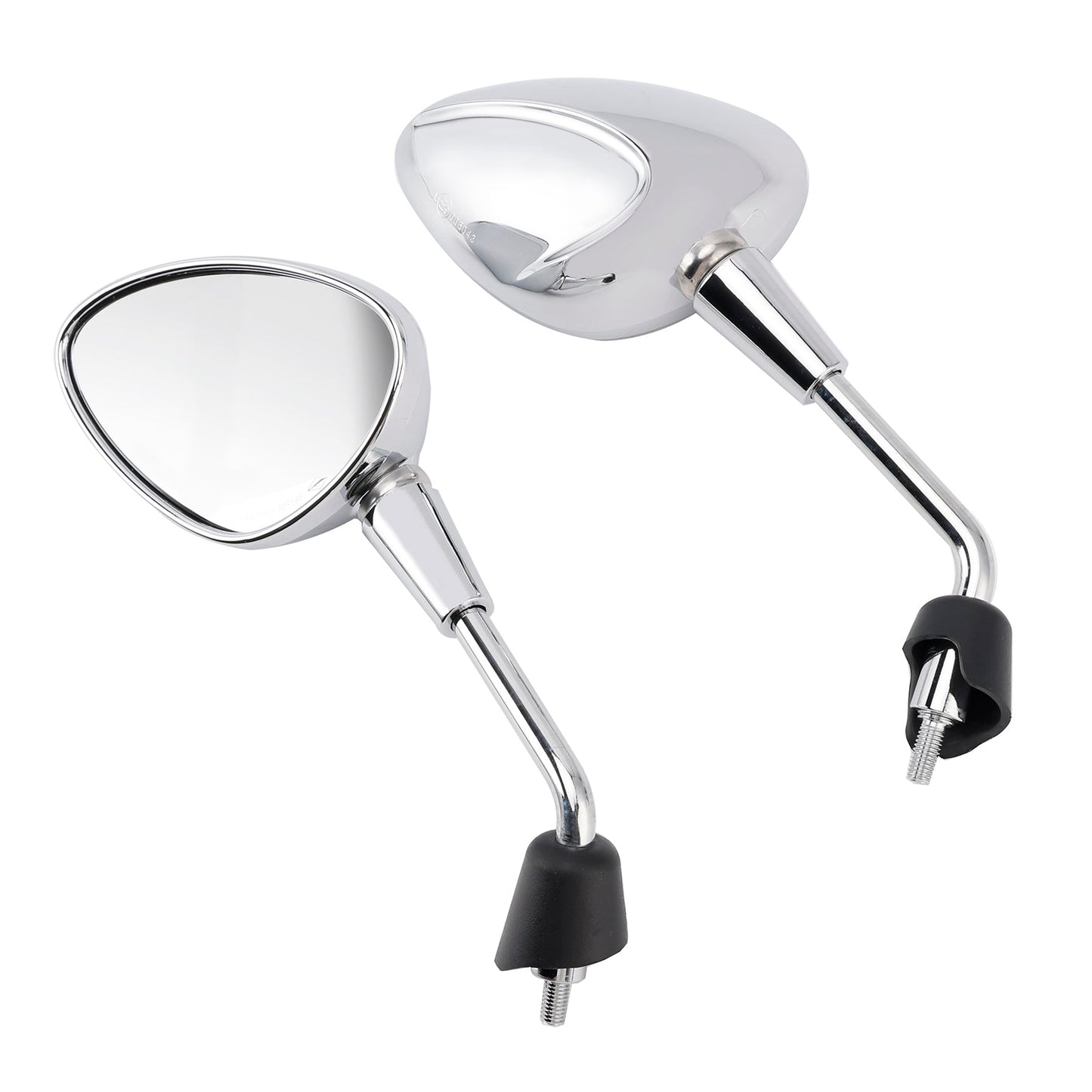 Vespa Sprint 50 125 150 Rearview Mirrors Left and Right M8 Shorty Chrome