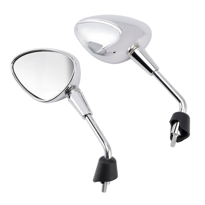 Vespa Sprint 50 125 150 Rearview Mirrors Left and Right M8 Shorty Chrome