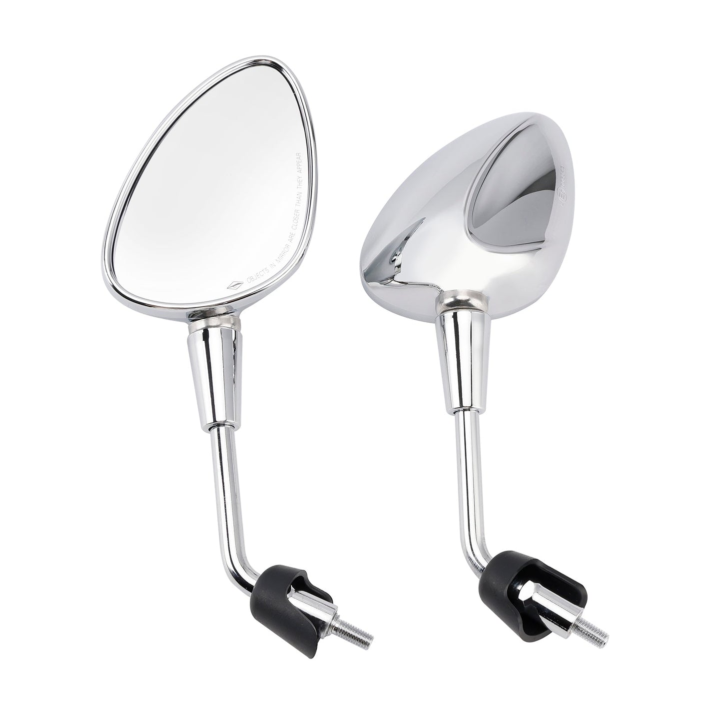 Vespa Sprint 50 125 150 Rearview Mirrors Left and Right M8 Shorty Chrome