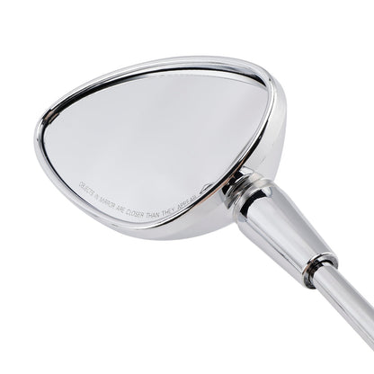 Vespa Sprint 50 125 150 Rearview Mirrors Left and Right M8 Shorty Chrome