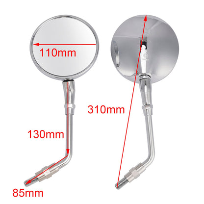 Honda CB 400 N CB 500 CB 1100 Rearview Mirrors Left and Right M10