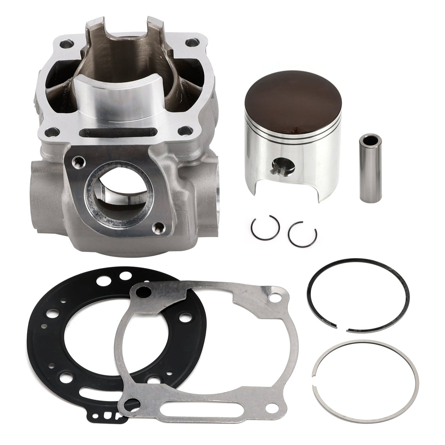 1997-2000 Yamaha Lanza DT230 4TP 66.8mm Cylinder Piston Gasket Top End Rebuild Kit 4TP-11311-01