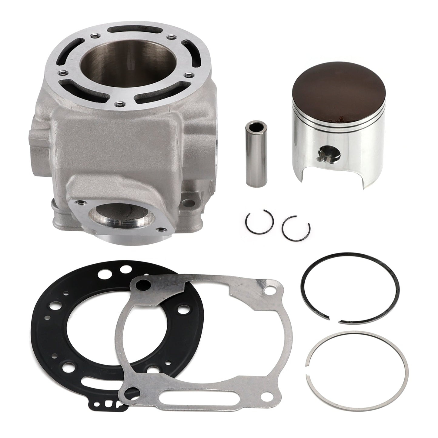 1997-2000 Yamaha Lanza DT230 4TP 66.8mm Cylinder Piston Gasket Top End Rebuild Kit 4TP-11311-01