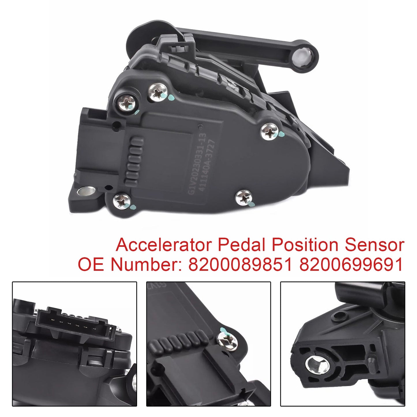 Renault Clio II Accelerator Pedal Position Sensor 8200089851 8200699691