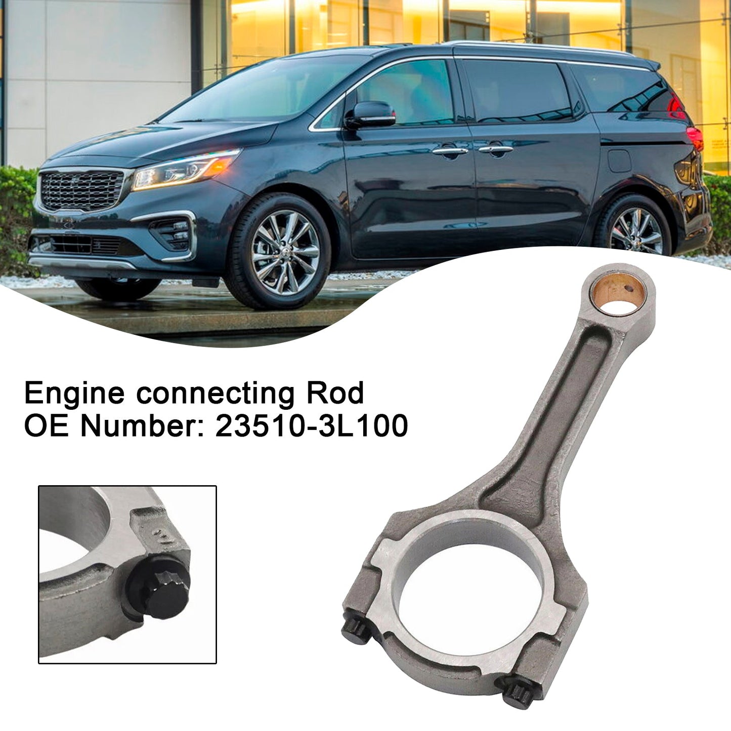 Hyundai Santa Fe Kia Sedona 3.3L 3.5L Engine connecting Rod 23510-3L100