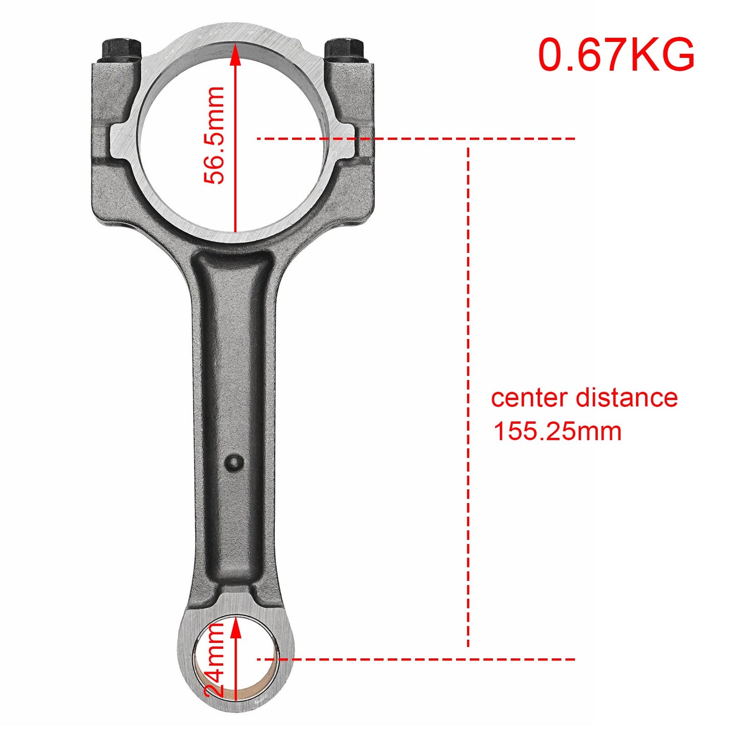 GM 5.3L 6.0L 6.2L LS2 LS3 Gen IV Engine Floating Pin Connecting Rod 12607475