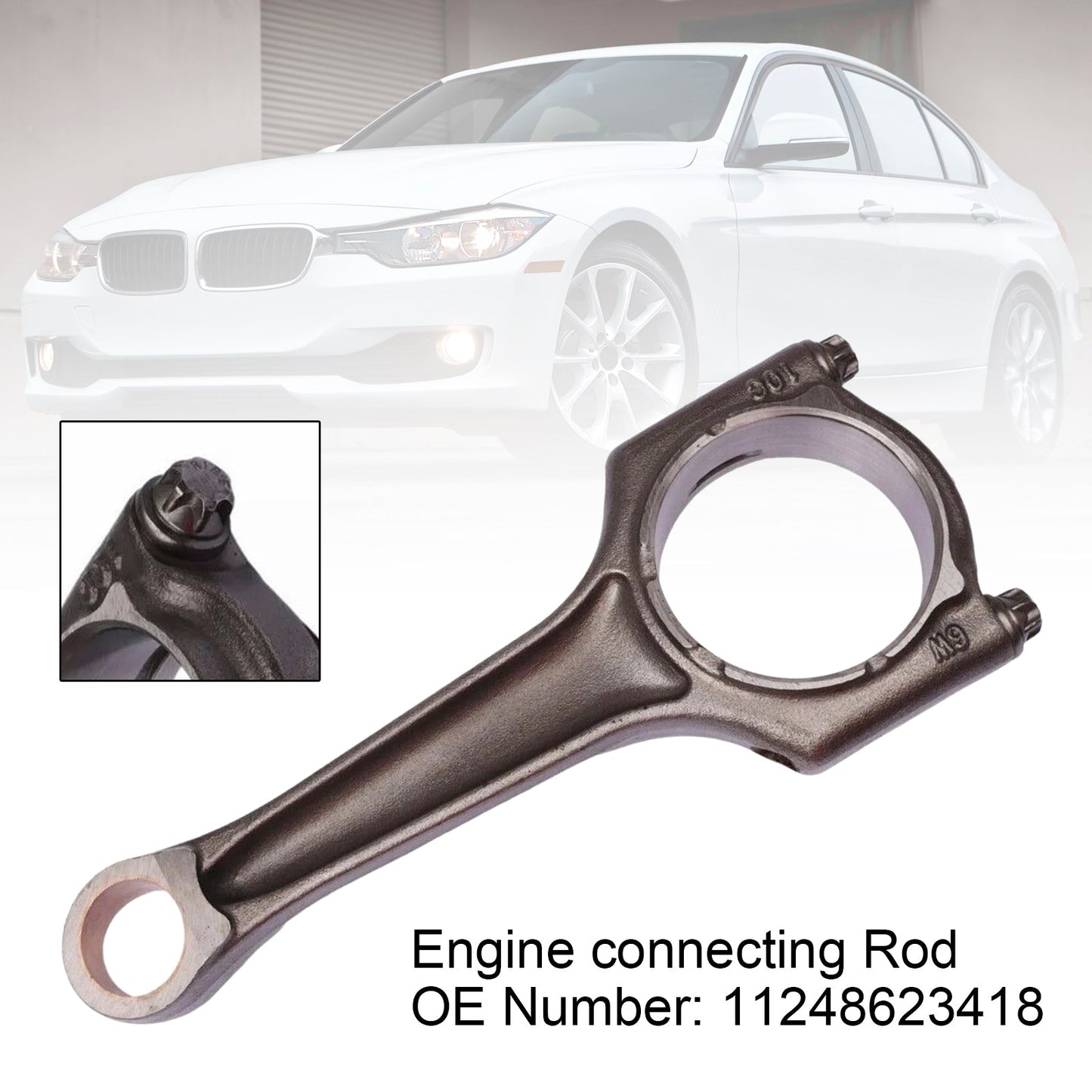BMW B46 B48 Mini F30 G20 G30 330i 2.0L Turbo Engine Connecting Rod 11248623418