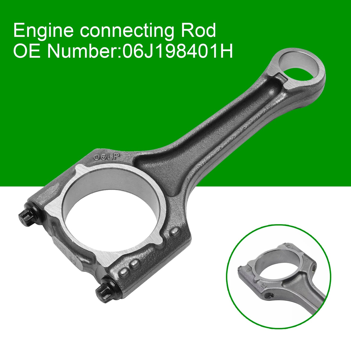Audi SKODA VW 1.8 CABD CBFA CCZA Engine connecting Rod 06J198401H 23mm
