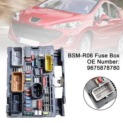 Peugeot 308 2008-2013 BSM-R06 Fuse Box 9675878780