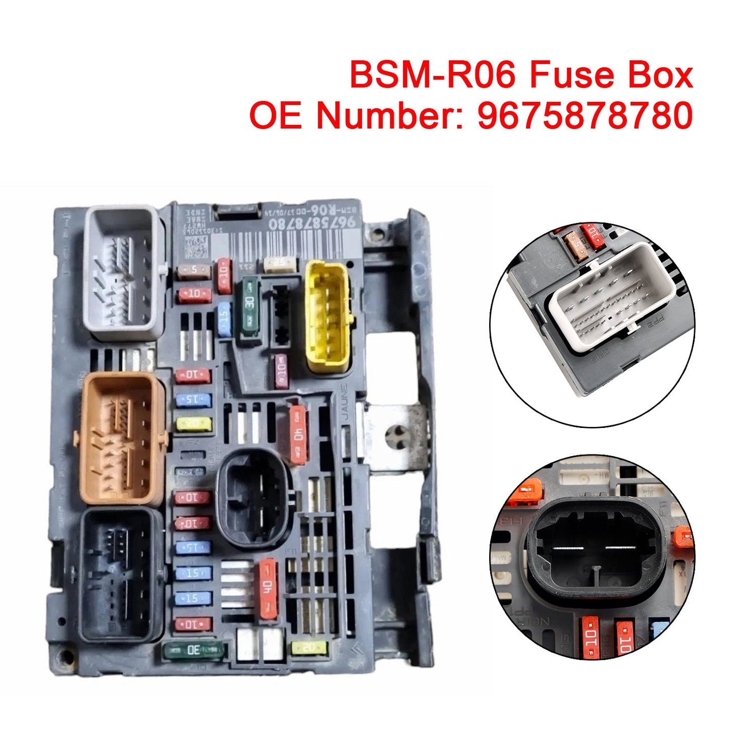 Peugeot 308 2008-2013 BSM-R06 Fuse Box 9675878780