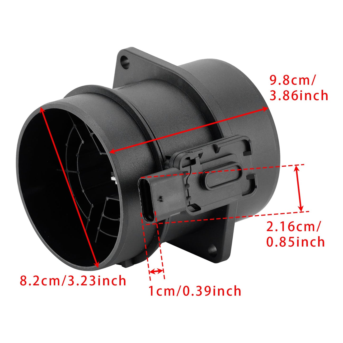 Mercedes W205 W176 GLC X253 CDI 5WK98105 Mass Air Flow Meter Sensor
