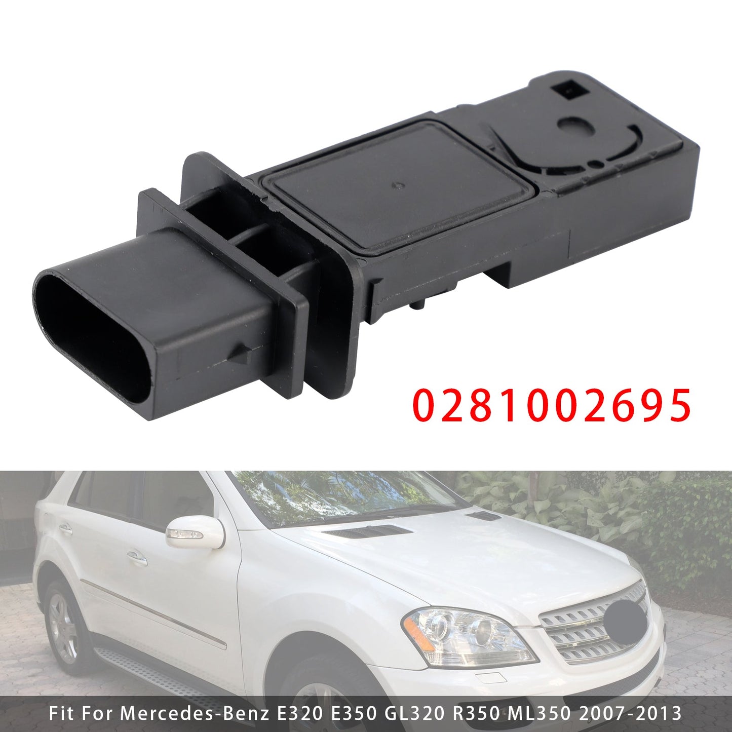 Mercedes E350 ML350 E320 R320 0281002695 Mass Air Flow Meter Sensor