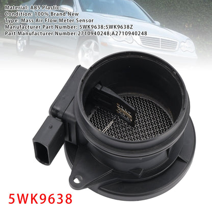 Mercedes-Benz W203 W211 C209 5WK9638 Mass Air Flow Meter Sensor