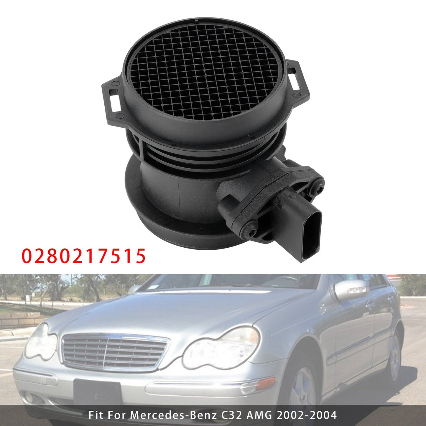 Mercedes-Benz ML320 E320 C320 W208 0280217515 Mass Air Flow Meter Sensor